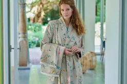 Bademäntel|Pip Studio Bademäntel Les Fleurs Khaki