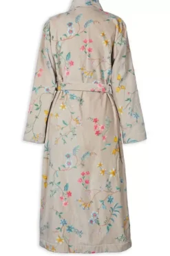 Bademäntel|Pip Studio Bademäntel Les Fleurs Khaki