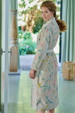 Bademäntel|Pip Studio Bademäntel Les Fleurs Khaki