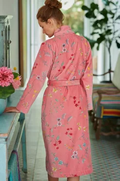 Bademäntel|Pip Studio Bademäntel Les Fleurs Rosa