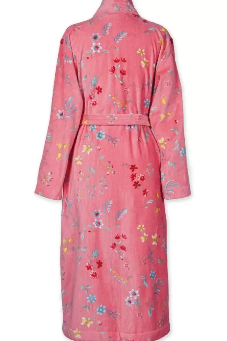 Bademäntel|Pip Studio Bademäntel Les Fleurs Rosa
