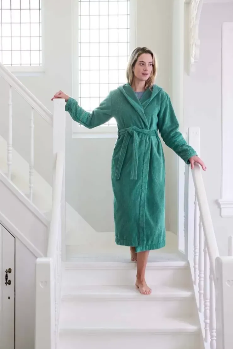 Bademäntel|Pip Studio Bademäntel Soft Zellige Grun