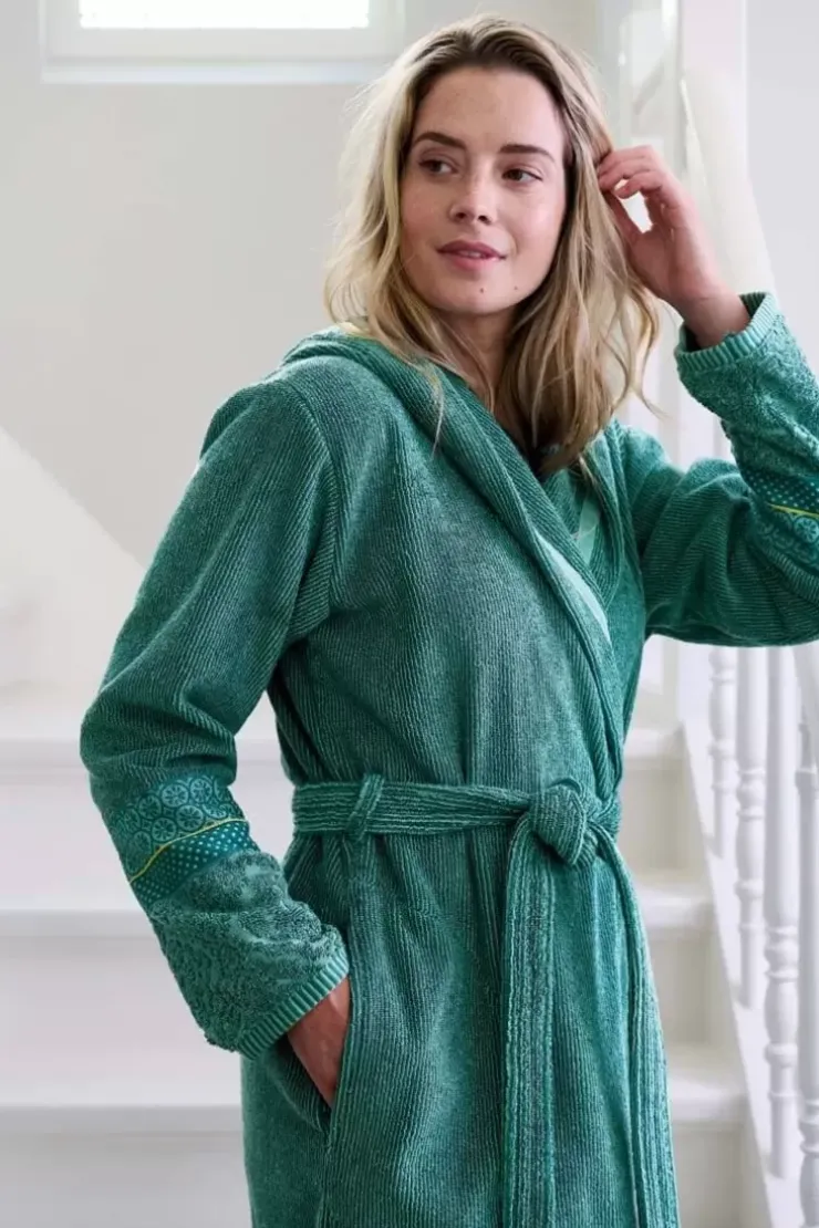 Bademäntel|Pip Studio Bademäntel Soft Zellige Grun