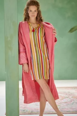 Bademäntel|Pip Studio Bademäntel Soft Zellige Koralle