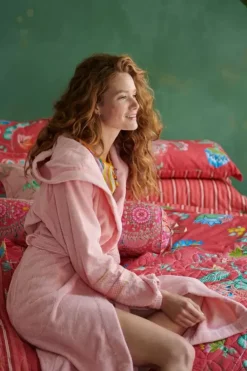 Bademäntel|Pip Studio Bademäntel Soft Zellige Rosa
