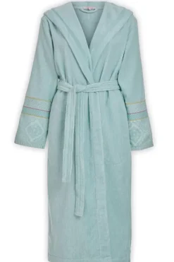 Bademäntel|Pip Studio Bademäntel Soft Zellige Blau