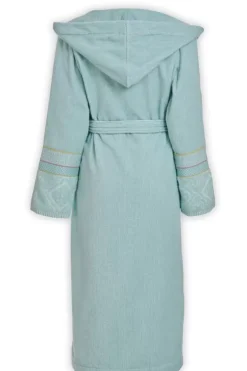 Bademäntel|Pip Studio Bademäntel Soft Zellige Blau