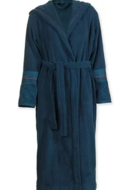 Bademäntel|Pip Studio Bademäntel Soft Zellige Dunkel Blau