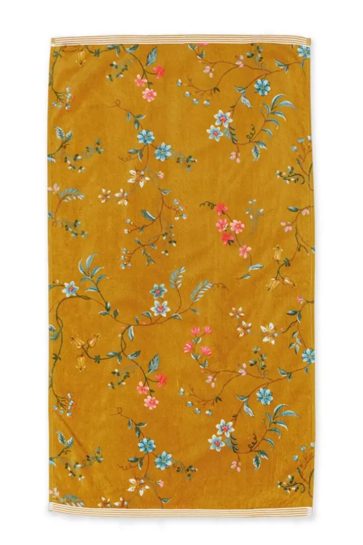 Handtücher|Pip Studio Badetuch Set/3 Les Fleurs 55X100 Cm Gelb