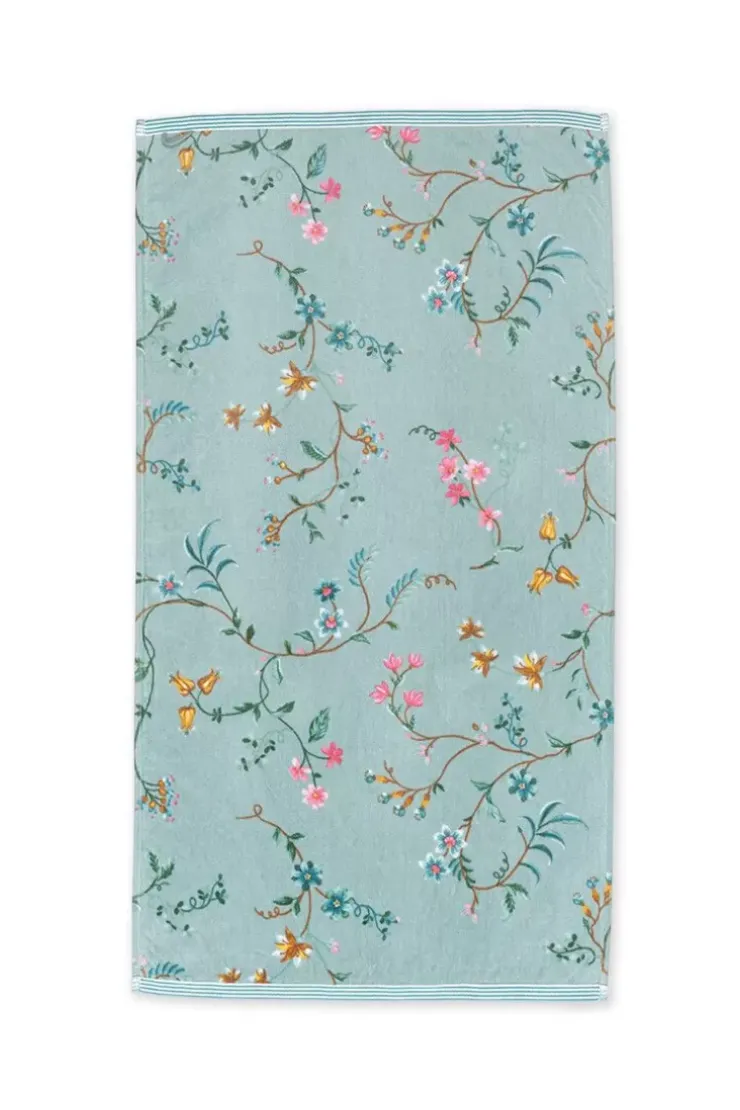 Handtücher|Pip Studio Badetuch Set/3 Les Fleurs 55X100 Cm Blau