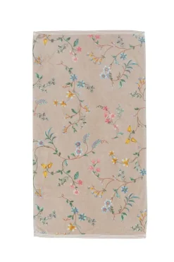 Handtücher|Pip Studio Badetuch Set/3 Les Fleurs 55X100 Cm Khaki