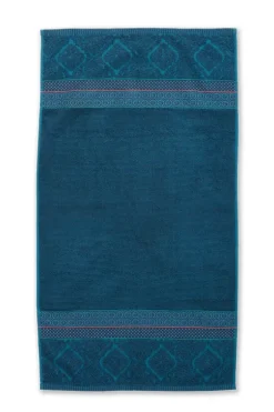 Handtücher|Pip Studio Badetuch Set/3 Soft Zellige Dunkel 55X100 Cm Blau