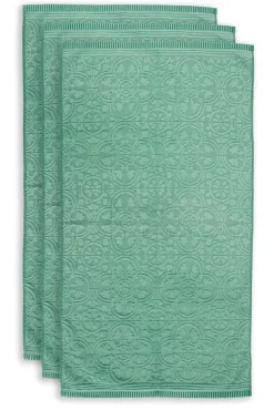 Handtücher|Pip Studio Badetuch Set/3 Tile De Pip 55X100 Cm Grun