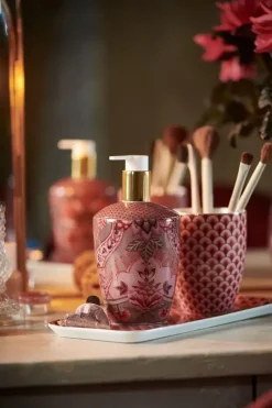 Seifenspender|Pip Studio Badezimmeraccessoires Set/3 Kyoto Festival Dunkel Rosa