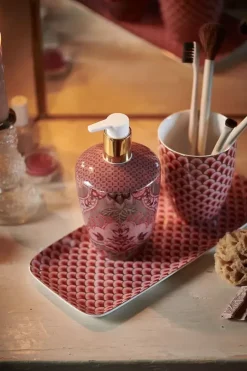 Seifenspender|Pip Studio Badezimmeraccessoires Set/3 Kyoto Festival Dunkel Rosa