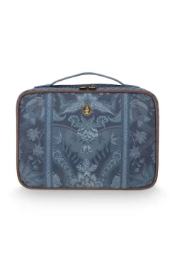 Beautycases|Pip Studio Beautycase Rechteckig Gross Kyoto Festival Blau