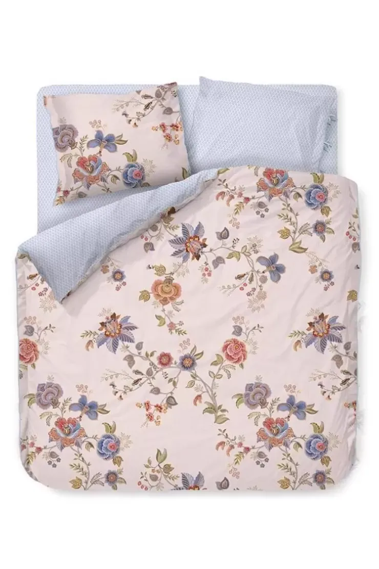Bettbezüge|Pip Studio Bettbezug Cece Fiore Weis