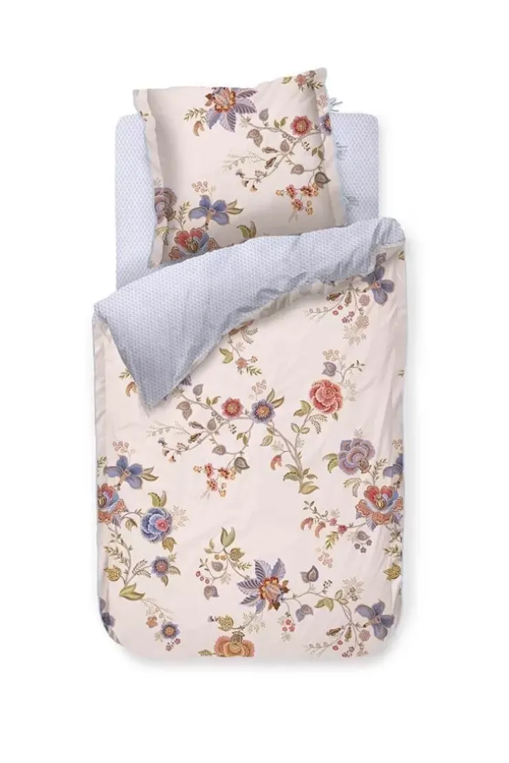 Bettbezüge|Pip Studio Bettbezug Cece Fiore Weis