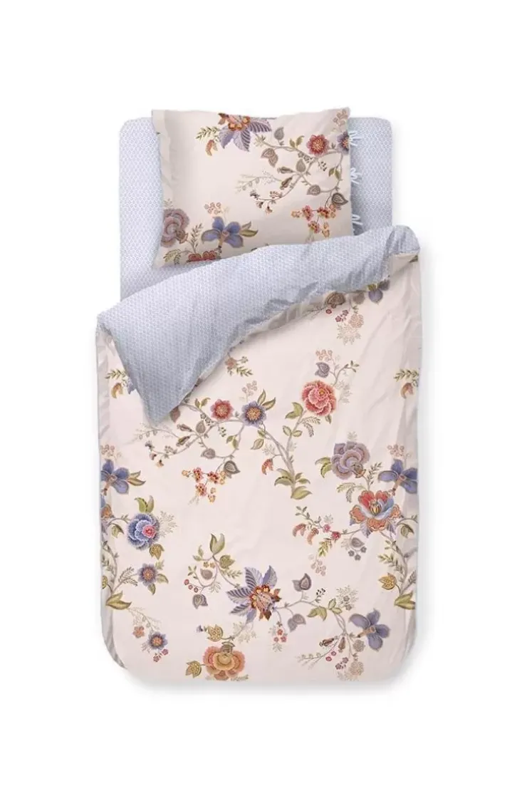 Bettbezüge|Pip Studio Bettbezug Cece Fiore Weis