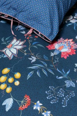 Bettbezüge|Pip Studio Bettbezug Flower Festival Dunkel Blau