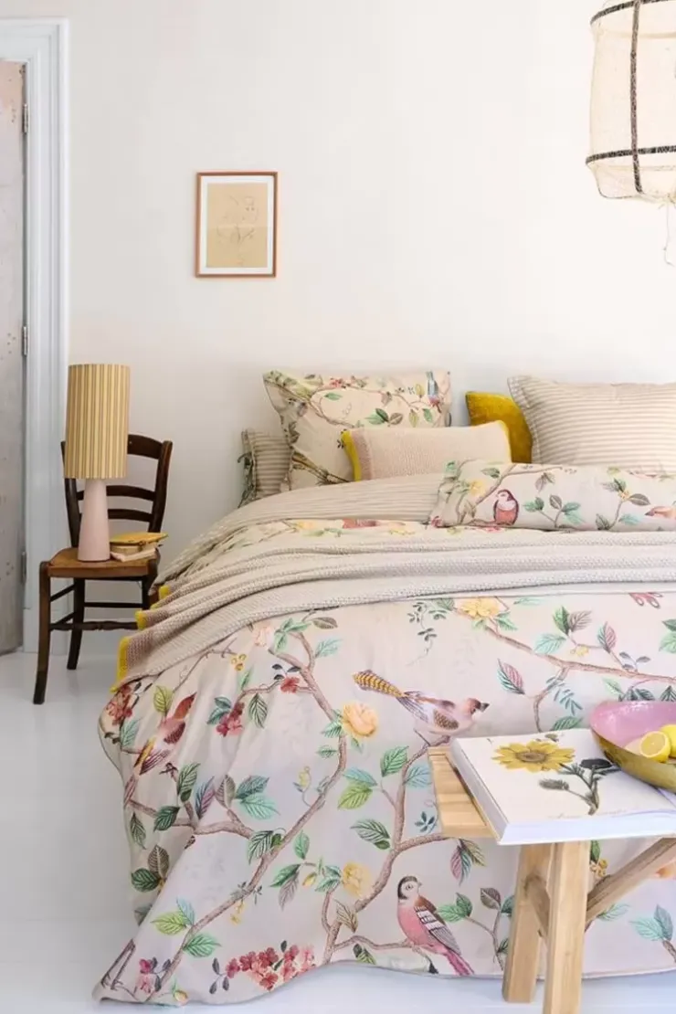 Bettbezüge|Pip Studio Bettbezug Good Nightingale Sand Beige