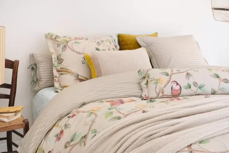 Bettbezüge|Pip Studio Bettbezug Good Nightingale Sand Beige