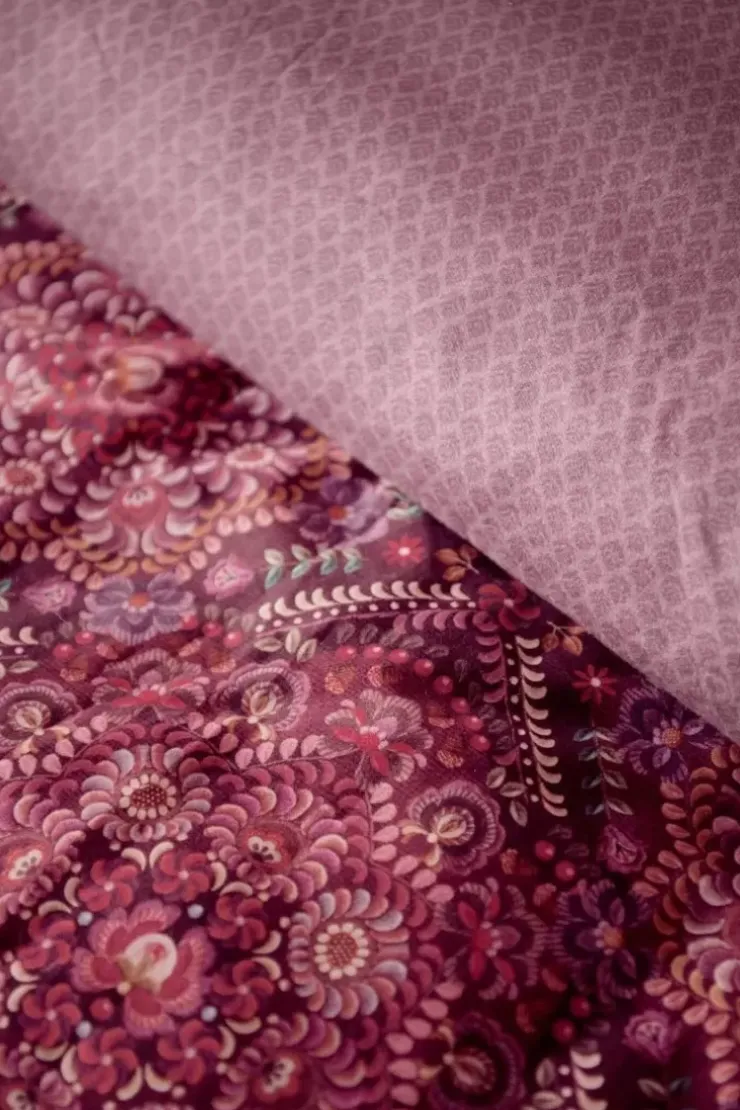 Bettbezüge|Pip Studio Bettbezug Il Mosaico Dunkelrot
