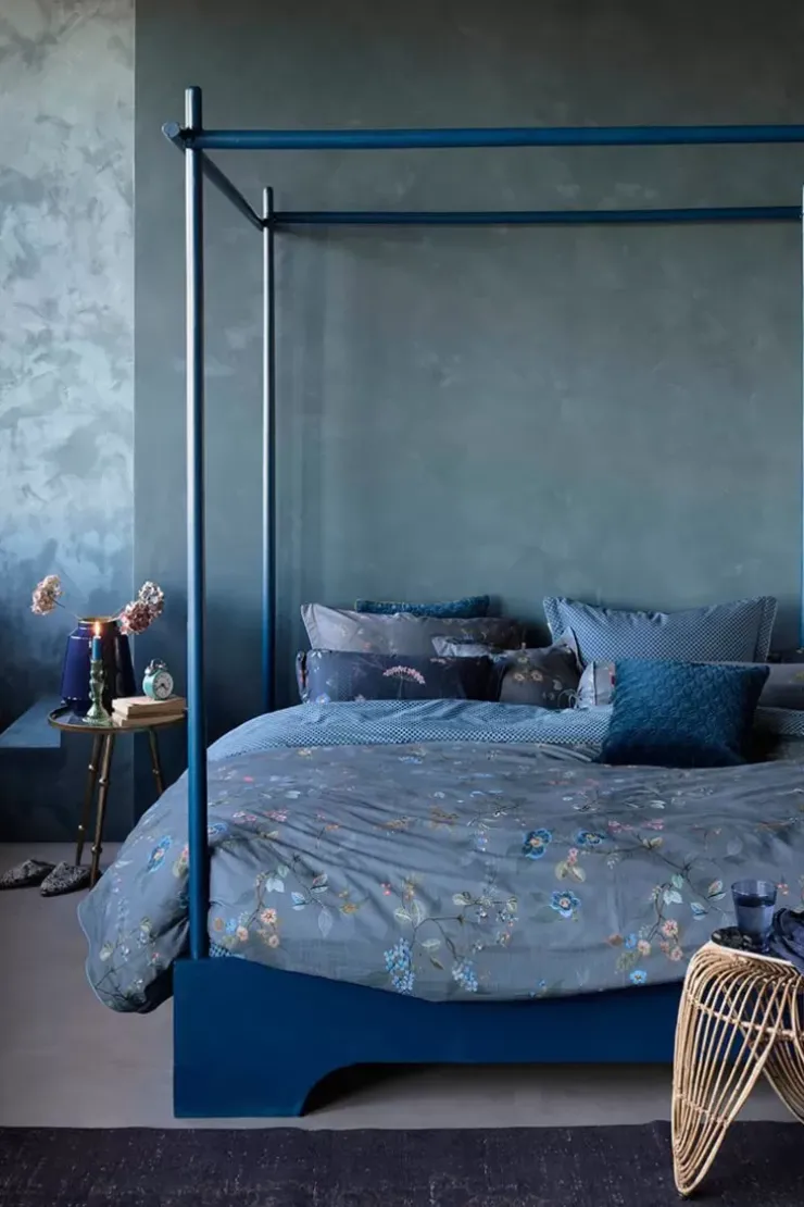 Bettbezüge|Pip Studio Bettbezug Kawai Flower Blau