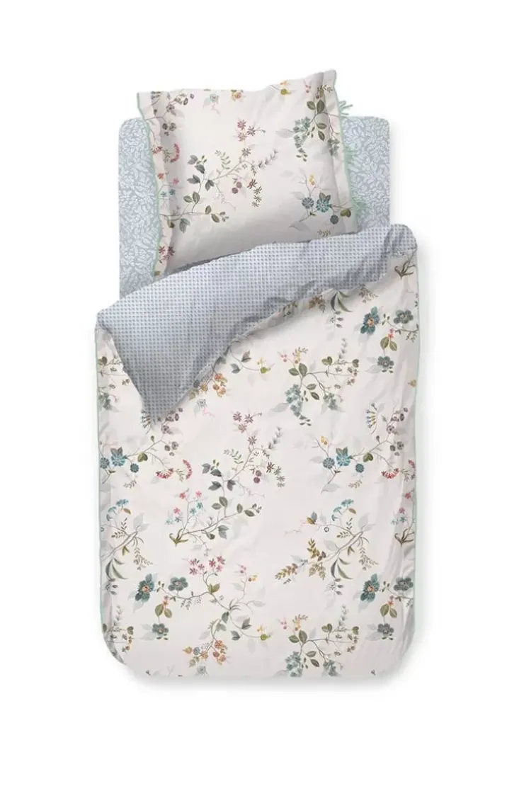 Bettbezüge|Pip Studio Bettbezug Kawai Flower Weis