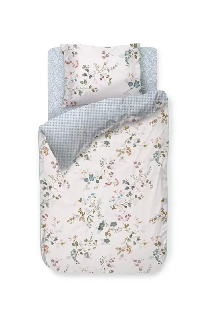 Bettbezüge|Pip Studio Bettbezug Kawai Flower Weis