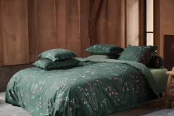 Bettbezüge|Pip Studio Bettbezug Kawai Flower Dunkel Grun
