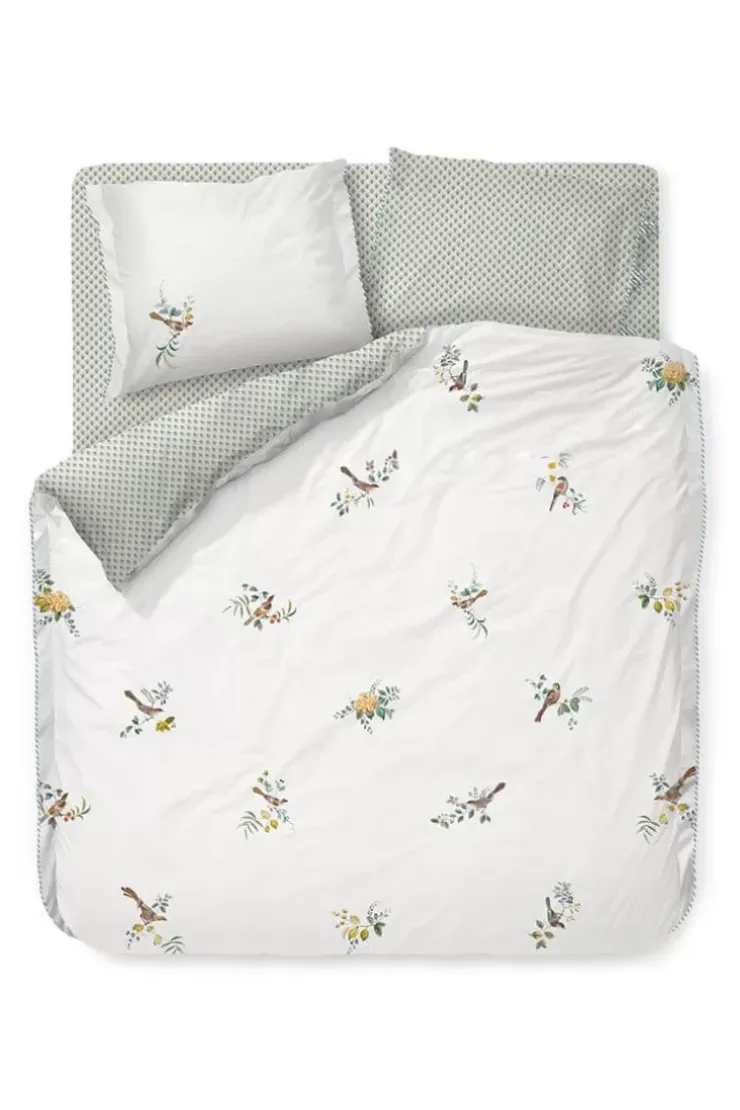 Bettbezüge|Pip Studio Bettbezug Little Birds Weiss