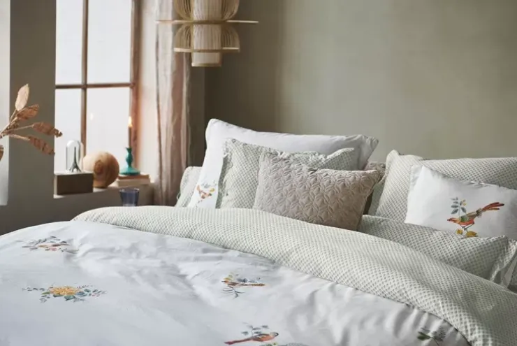 Bettbezüge|Pip Studio Bettbezug Little Birds Weiss