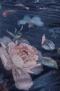 Bettbezüge|Pip Studio Bettbezug Tokyo Bouquet Dunkel Blau