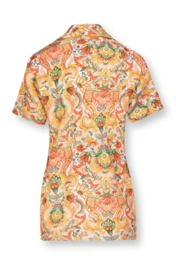 T-Shirts|Pip Studio Bluse Kurze Armeln Kyoto Festival Gelb