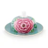 Butterschalen|Pip Studio Blushing Birds Butterschale Runde Blau