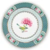 Gebäckteller|Pip Studio Blushing Birds Gebäckteller Blau 17 Cm