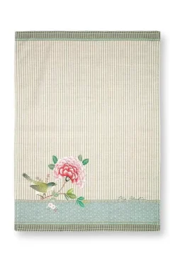 Geschirrtuch|Pip Studio Blushing Birds Geschirrhandtuch Khaki