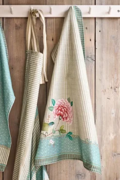 Geschirrtuch|Pip Studio Blushing Birds Geschirrhandtuch Khaki