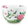 Salatschüsseln|Pip Studio Blushing Birds Grose Schale 23 Cm Weis