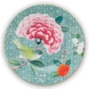 Gebäckteller|Pip Studio Blushing Birds Petit Four 12 Cm Blau