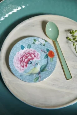 Gebäckteller|Pip Studio Blushing Birds Petit Four 12 Cm Blau