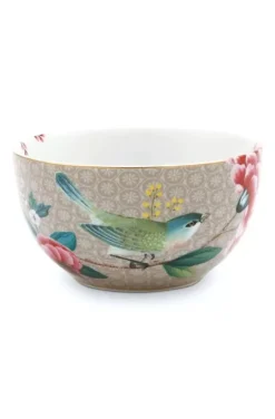Schalen|Pip Studio Blushing Birds Schale 12 Cm Khaki