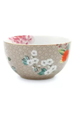 Schalen|Pip Studio Blushing Birds Schale 12 Cm Khaki