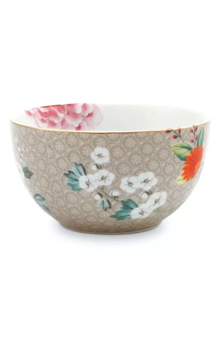 Schalen|Pip Studio Blushing Birds Schale 12 Cm Khaki