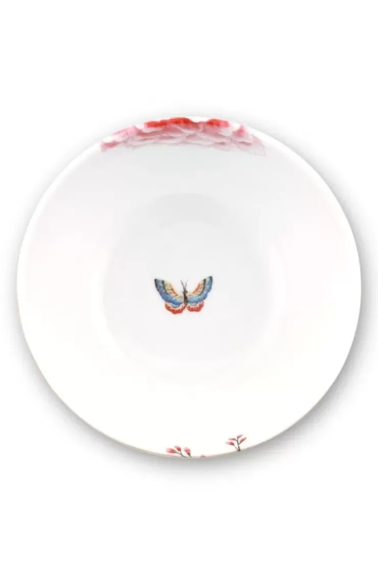Schalen|Pip Studio Blushing Birds Schale 12 Cm Khaki
