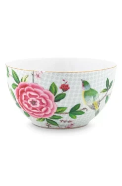 Schalen|Pip Studio Blushing Birds Schale 15 Cm Weis