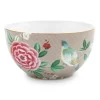 Schalen|Pip Studio Blushing Birds Schale 15 Cm Khaki