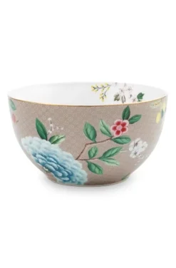 Schalen|Pip Studio Blushing Birds Schale 15 Cm Khaki