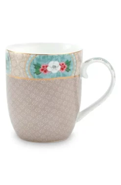 Kaffeetassen|Pip Studio Blushing Birds Tasse Klein Khaki